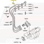 Mitsubishi OEM Ignition Cable Clamp for DSM / Evo 1-3 (MD121633)