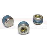 Mitsubishi OEM BSPT 3/8 Oil Filter Housing Plug for 4G63 (MD145018)