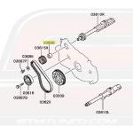 Mitsubishi OEM Balancer Belt Spacer for 4G63 (MD174470)