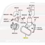 Mitsubishi OEM Power Steering Belt for 1G DSM (MD178430) *Discontinued*
