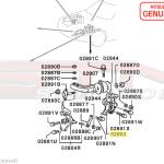 Mitsubishi Tensioner Arm/Idler Pulley Engine Bracket