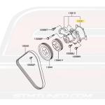 Mitsubishi OEM Water Pump Gasket for 2G DSM (MD315465)