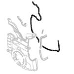 Mitsubishi OEM Timing Belt Cover Gaskets for Evo 8/9