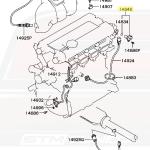 Mitsubishi OEM Cam Position Sensor for Evo 4-9 / 97-99 DSM