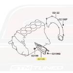 Mitsubishi OEM Flywheel Housing Cover for Evo 4-9 (MD340017)