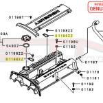 Mitsubishi Valve Cover Bracket - Evo 7/8/9