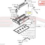 Mitsubishi Valve Cover Lock Washers - Evo 7-9