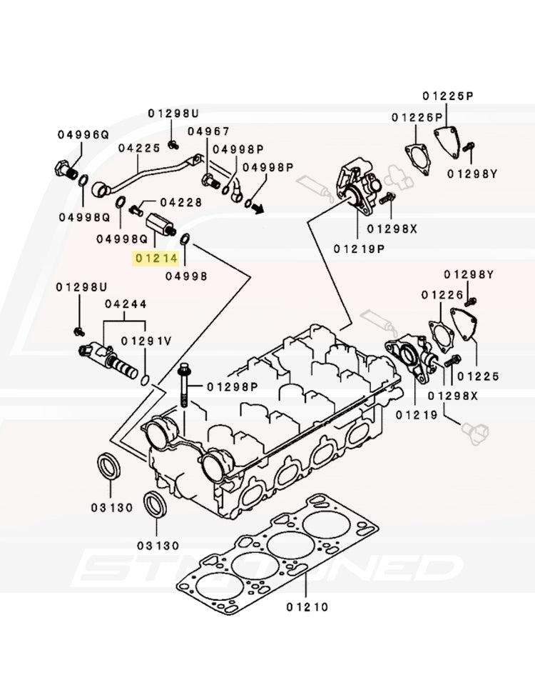 Mitsubishi OEM MIVEC Cylinder Head Joint for Evo 9 (MD373617)