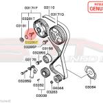 Mitsubishi Cam Gear Bolt with Hole MIVEC Intake - Evo 9