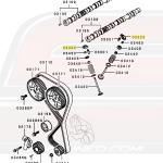 Mitsubishi OEM Rocker Arms for 4G63 6G72 (MD375091)