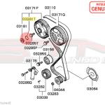 Mitsubishi Cam Gear Cap Washer MIVEC Intake for Evo 9 (MD623114)