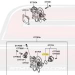 Mitsubishi OEM Idle Air Controller O-Ring for Evo 7/8/9 (MD628313)