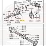 Mitsubishi OEM Axle Seals for Evo 4-9
