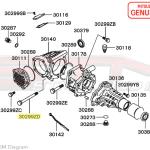 Mitsubishi Transfer Case Bolt - 1G/2G DSM