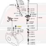 Mitsubishi OEM Back Up Switch (5-Speed) for Evo/DSM/3S (MD730979)