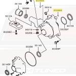 Mitsubishi OEM Transfer Case Small O-Ring for Evo 4-9 (MD743612)