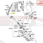 Mitsubishi OEM 5-Speed Gear Select Shaft Bracket for Evo 4-9 (MD745788)