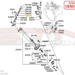 Mitsubishi 5-Speed Gear Select Shaft Lever - Evo 4-9