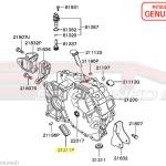Mitsubishi Clutch Housing Inspection Hole Cover - Evo 4-9