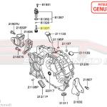 Mitsubishi Speedometer Driven Gear - Evo 8/9