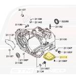 Mitsubishi OEM Transmission Case Cover for Evo 7/8/9 (MD747834)