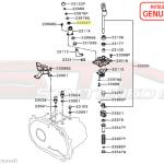 Mitsubishi OEM 5-Speed Gearshift Equipment Bushing for Evo 4-X (MD748352)