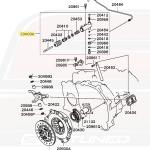 Mitsubishi OEM Clutch Release Slave Cylinder for Evo 4-X (MD748617)