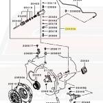 Mitsubishi OEM Clutch Release Slave Cylinder for Evo 4-X (MD748617)