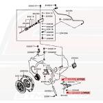 Mitsubishi OEM Clutch Release Springs for Evo 4-9/X