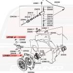 Mitsubishi OEM Clutch Release Springs for Evo 4-9/X