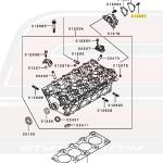 Mitsubishi OEM Cam Position Sensor Cover Bolt for 97-99 DSM & Evo 4-9 (MF140204)
