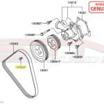 Mitsubishi Water Pump Pulley Bolt - 1G/2G DSM