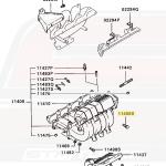Mitsubishi OEM Intake Manifold Bolt for 4G63 Evo DSM (MF241256)