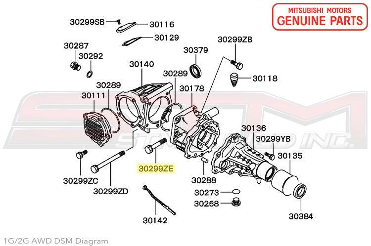 Mitsubishi Transfer Case Bolt - 1G/2G DSM