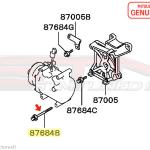 Mitsubishi Compressor Bolt - 2001-2003 Evo 7/8