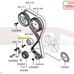 Mitsubishi Timing Belt Tensioner Pulley Bolt - 2G DSM / 3S