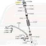 Mitsubishi OEM Strut Tower Nut for Evo DSM 3S (MF434105)