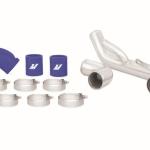 Mishimoto Lower Intercooler Piping Kit for Evo X (MMICP-EVO-10LBK)