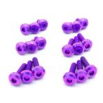 Dress Up Bolts Titanium Valve Cover Kit (Stage 1) for Evo 8/9 (MIT-006)