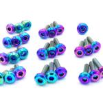 Dress Up Bolts Titanium Valve Cover Kit (Stage 2) for Evo 8/9 (MIT-007)