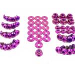 Dress Up Bolts Titanium Engine Bay Kit for Evo X (MIT-009)