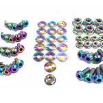 Dress Up Bolts Titanium Engine Bay Kit for Evo X (MIT-009)
