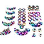 Dress Up Bolts Titanium Full Engine Bay Kit for 1G DSM (MIT-013)