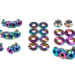 Dress Up Bolts Titanium Partial Engine Bay Kit for 1G DSM (MIT-014)
