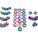 Dress Up Bolts Titanium Partial Engine Bay Kit for 2G DSM (MIT-016)