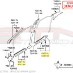 Mitsubishi Front and Rear Door Scuff Panels - Evo 7/8/9