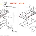 Mitsubishi Valve Cover Hose Clamp - Evo X