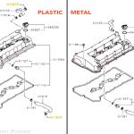 Mitsubishi Valve Cover Hose Clamp - Evo X