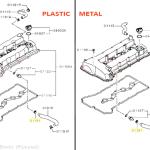 Mitsubishi Valve Cover Hose Clamp - Evo X