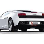 Akrapovic Slip-On Titanium Exhaust for Lamborghini Gallardo (M-LA/T/4-C)